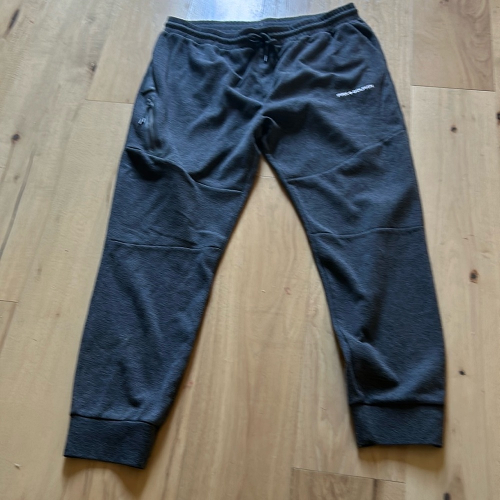 IMEN’S PINK  DOLPHIN SWEATPANTS@ (size 3X Large). Dark gray